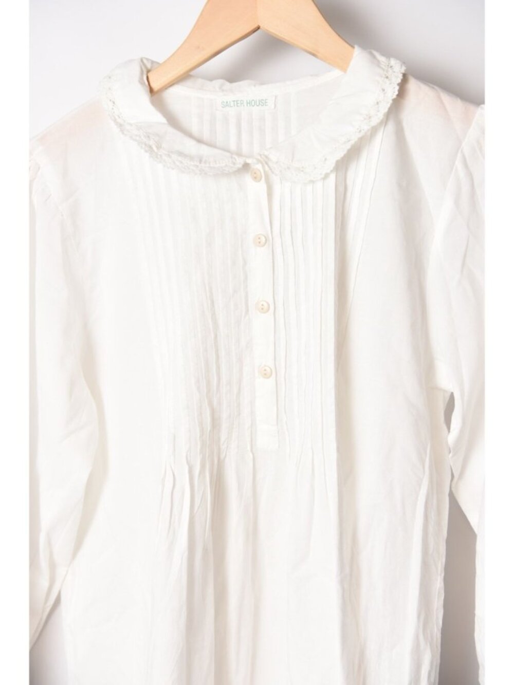 Salter House 100% Cotton Wendy Nightdress Nightgown One Size - Picture 3 of 11